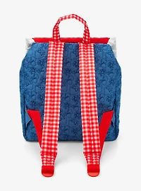 Strawberry Shortcake Ruffled Denim Backpack — BoxLunch Exclusive