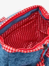 Strawberry Shortcake Ruffled Denim Backpack — BoxLunch Exclusive