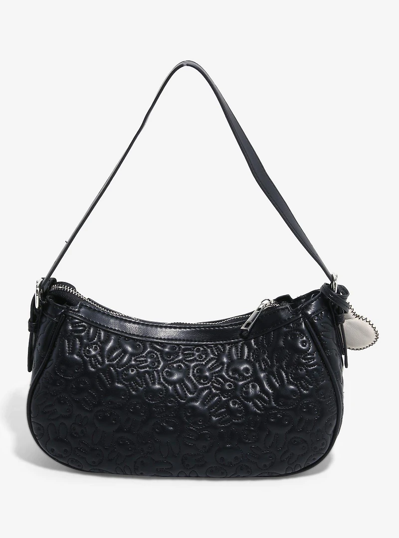 Miffy Black Quilted Shoulder Purse — BoxLunch Exclusive