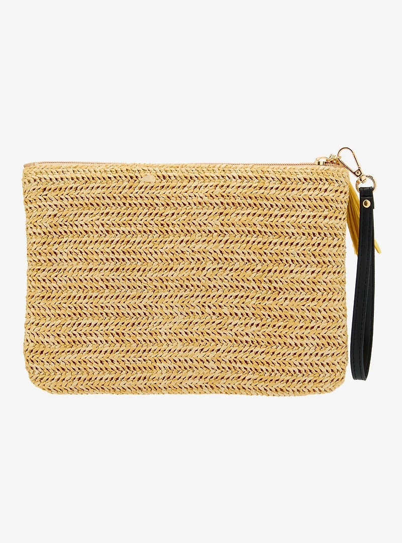 Disney Mickey Mouse Silhouette Raffia Wristlet - BoxLunch Exclusive