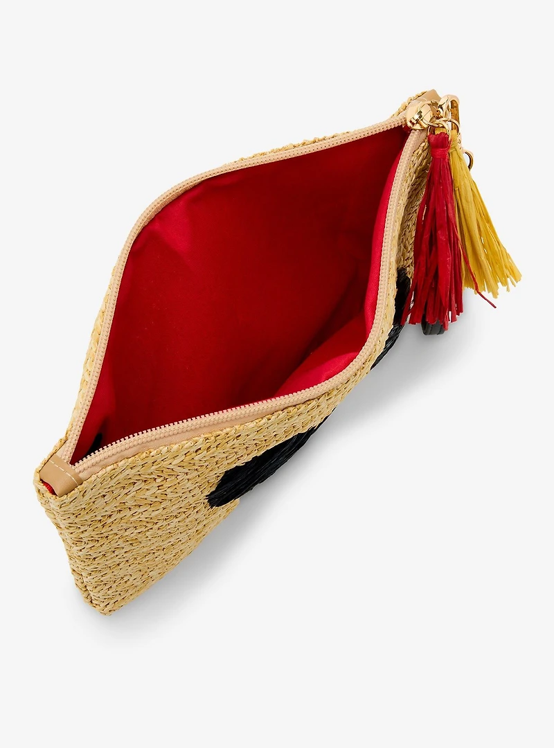Disney Mickey Mouse Silhouette Raffia Wristlet - BoxLunch Exclusive