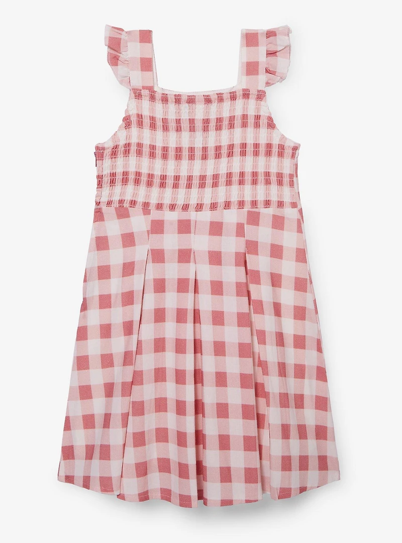 Disney Lady and the Tramp Gingham Pleated Toddler Dress — BoxLunch Exclusive