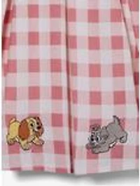 Disney Lady and the Tramp Gingham Pleated Toddler Dress — BoxLunch Exclusive