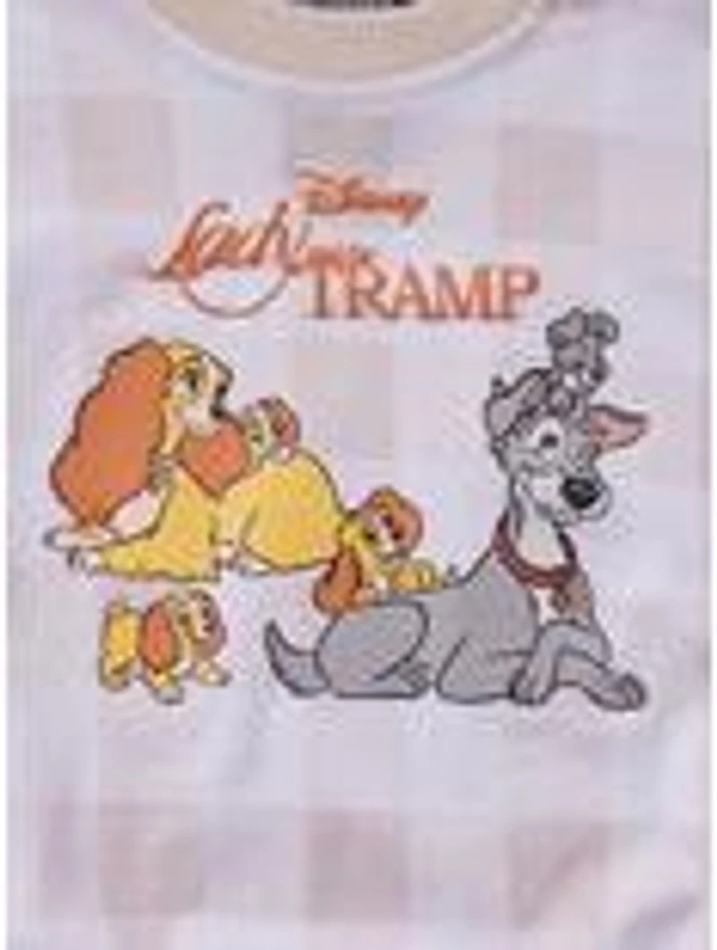 Disney Lady and the Tramp Family Portrait Infant One Piece — BoxLunch Exclusive