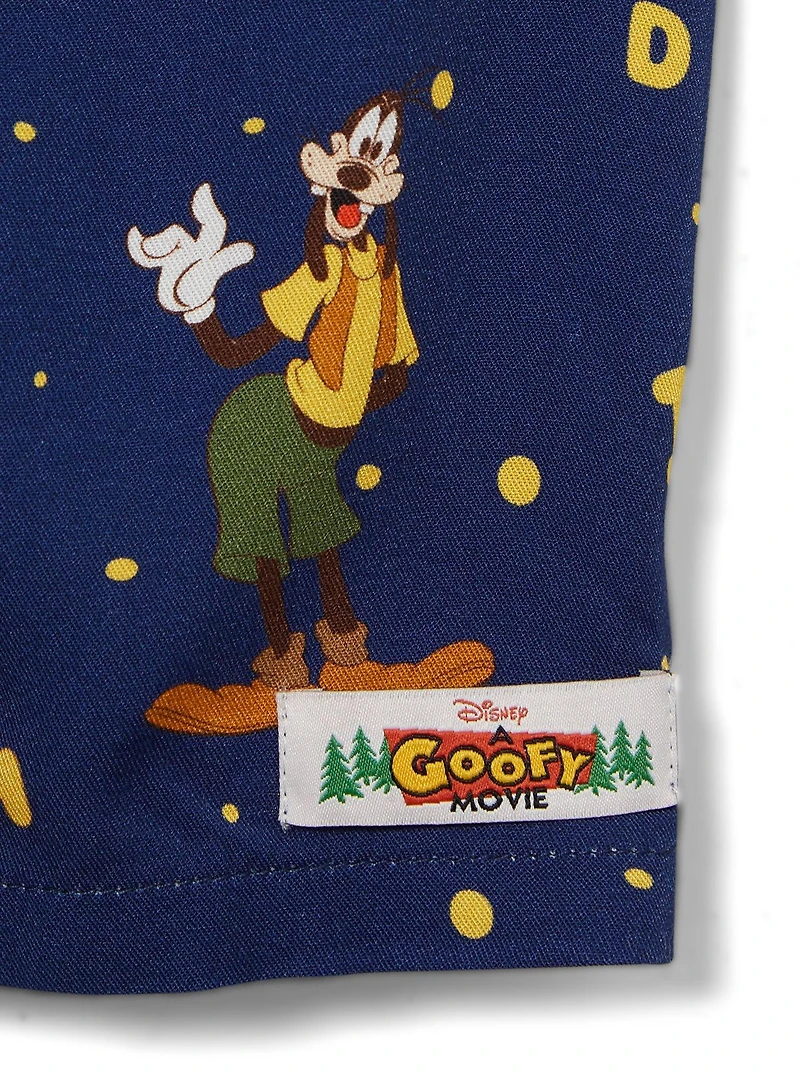 Disney A Goofy Moovie Alphabet Soup Allover Print Toddler Woven Button-Up - BoxLunch Exclusive