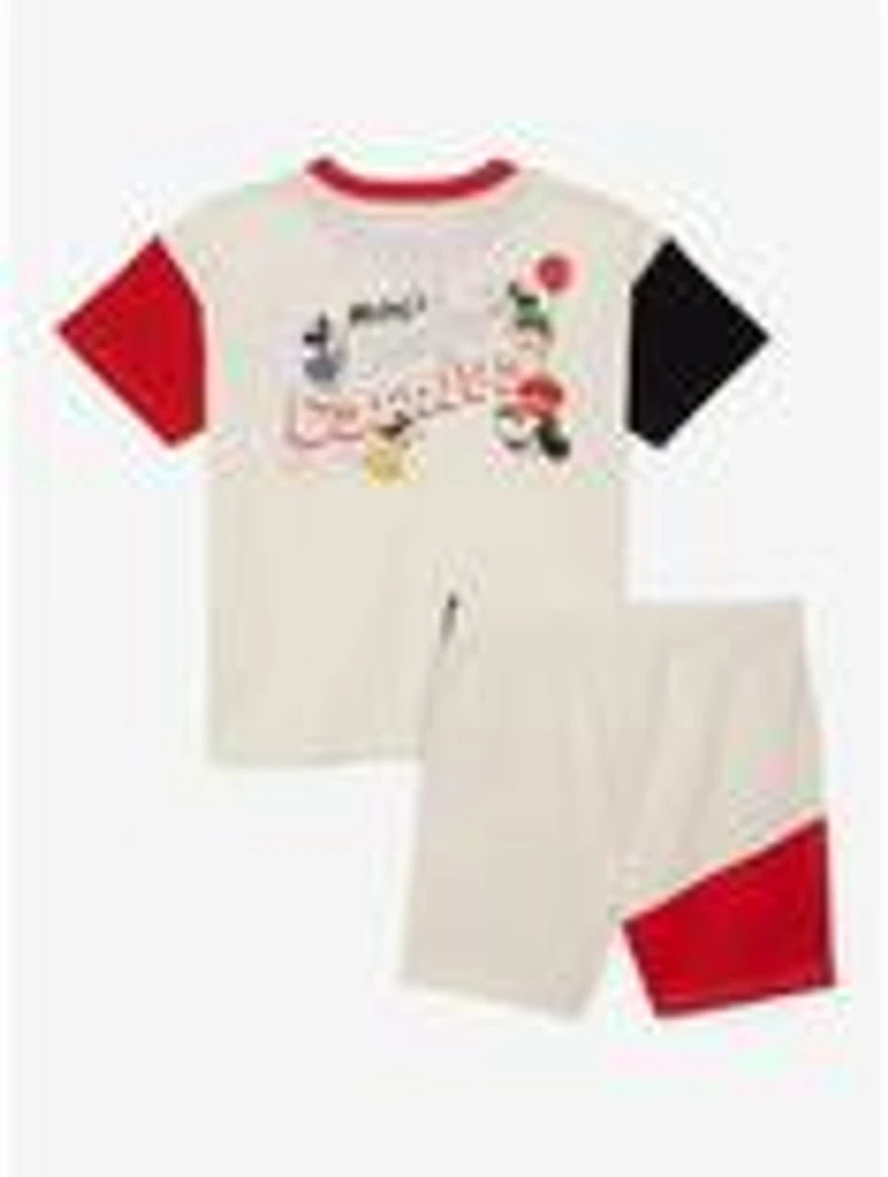 Disney Mickey Mouse Fair Retro Toddler Shirt and Shorts Set — BoxLunch Exclusive