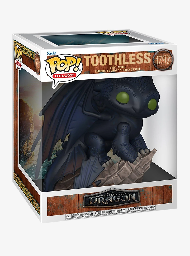Funko Pop! Movies DreamWorks How to Train Your Dragon Toothless Vinyl Figure
