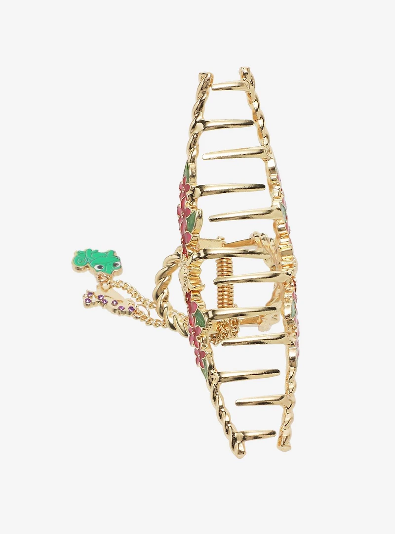Disney Tangled Pascal Floral Claw Clip