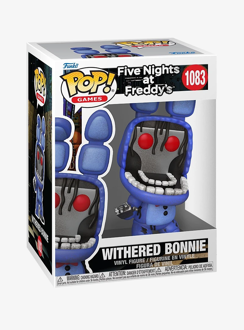 Funko Pop! Games Five Nights at Freddy's Withered Bonnie Vinyl Figure