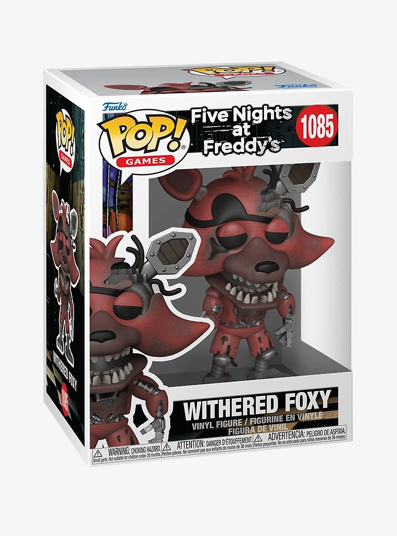 Funko Pop! Games Five Nights at Freddy's Withered Foxy Vinyl Figure