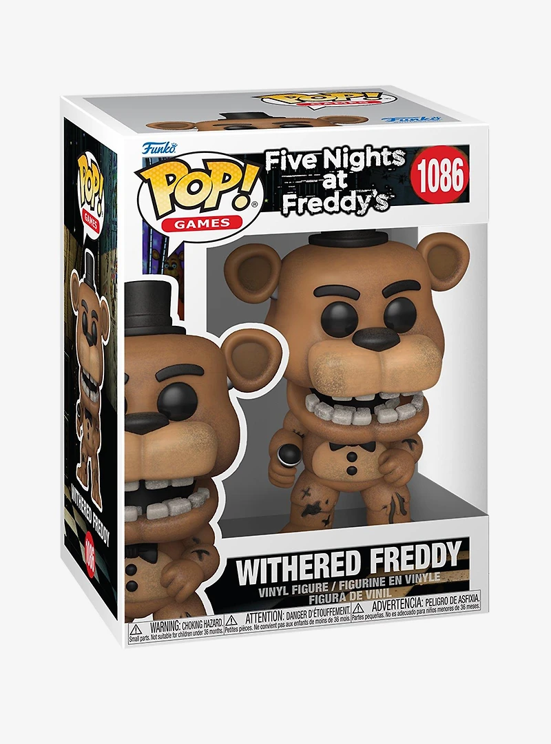 Funko Pop! Games Five Nights at Freddy's Withered Freddy Vinyl Figure