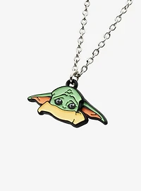 Star Wars The Mandalorian Grogu Sad Necklace