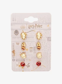 Harry Potter Gryffindor Stud Earring Set