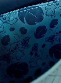 Loungefly Disney Lilo & Stitch Floral Embroidered Crossbody Bag