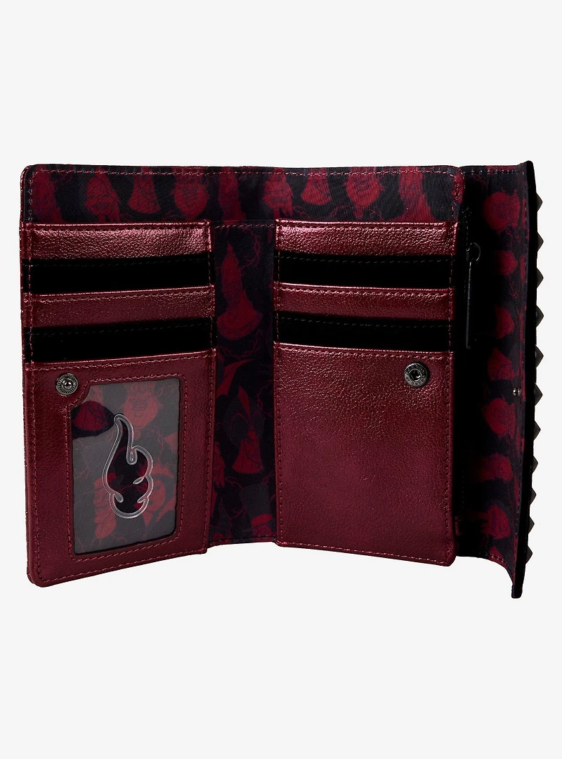 Loungefly Disney Villains Studded Wallet
