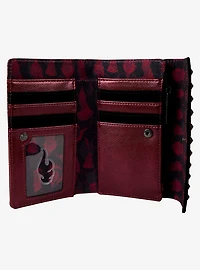 Loungefly Disney Villains Studded Wallet