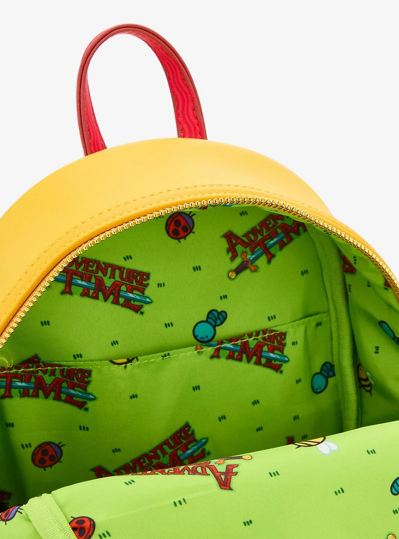 Loungefly Adventure Time Jake the Dog Bacon Pancakes Figural Mini Backpack