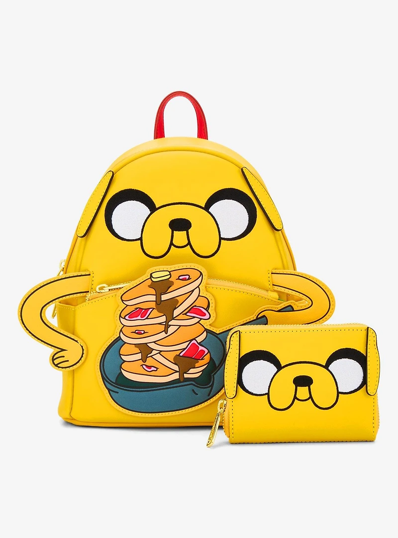 Loungefly Adventure Time Jake the Dog Figural Small Zip Wallet