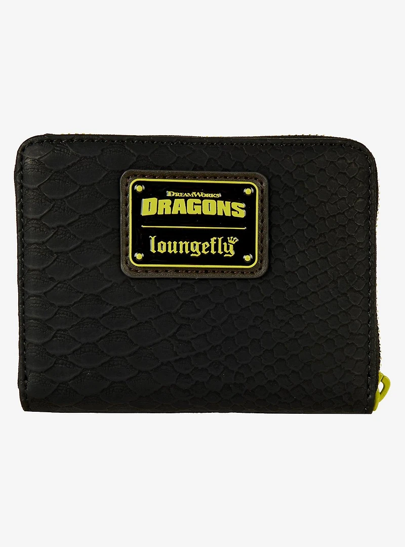 Loungefly DreamWorks How To Train Your Dragon Toothless Neon Wallet