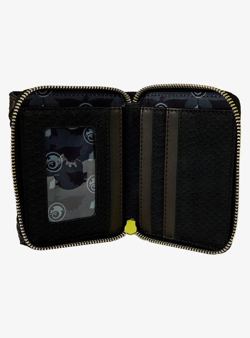 Loungefly DreamWorks How To Train Your Dragon Toothless Neon Wallet
