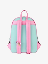 Loungefly Minions Fluffy Unicorn Rainbow Mini Backpack