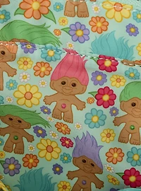 Loungefly Trolls Plush Rainbow Hair Tote Bag With Coin Purse