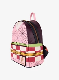 Loungefly Demon Slayer: Kimetsu no Yaiba Nezuko Kamado Figural Mini Backpack
