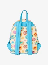 Loungefly The Beatles All You Need Is Love Floral Mini Backpack