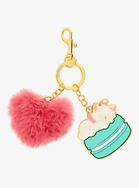 Loungefly Disney The Aristocats Marie Macaron Multi Charm Keychain — BoxLunch Exclusive