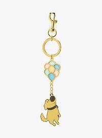Loungefly Disney Pixar Up Dug Balloons Stained Glass Keychain — BoxLunch Exclusive