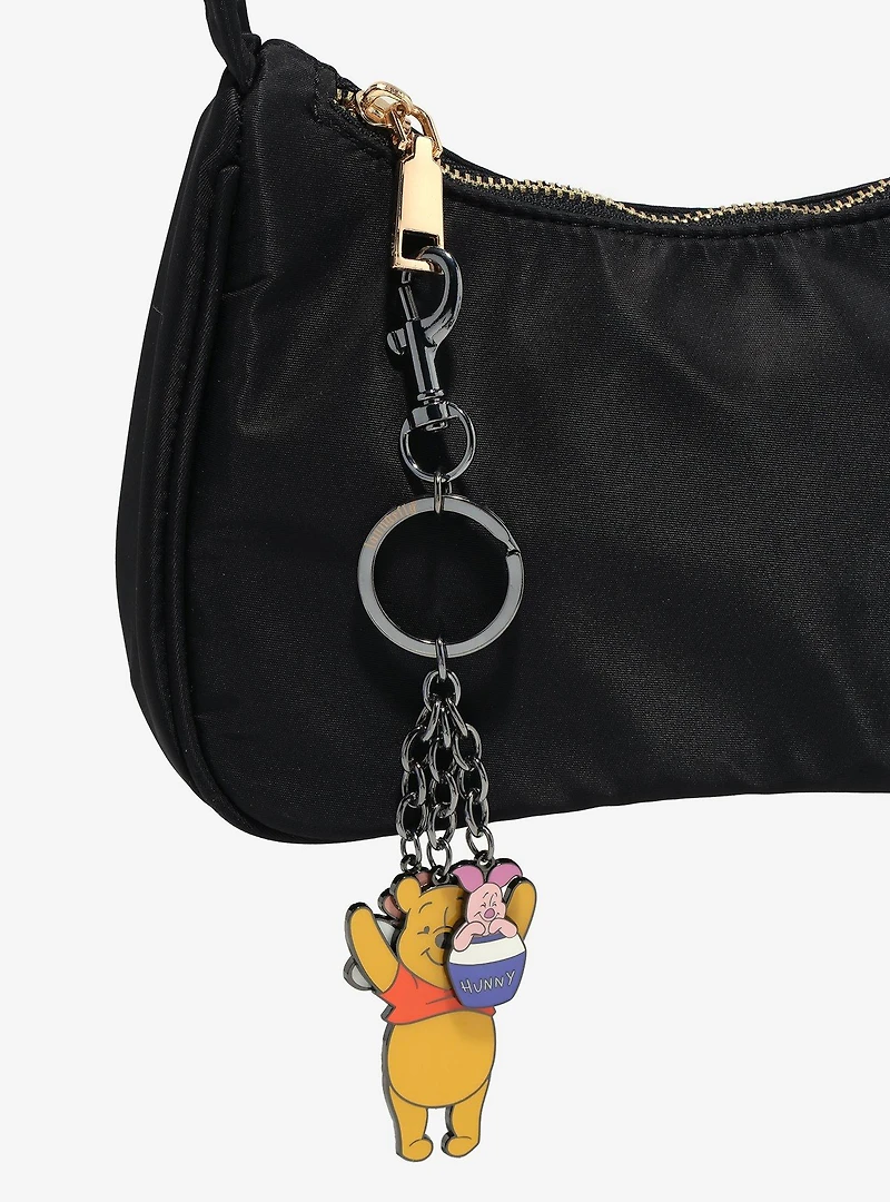 Loungefly Disney Winnie the Pooh Piglet & Pooh Bear Multi Charm Keycharm