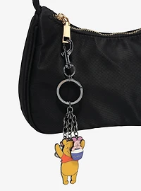 Loungefly Disney Winnie the Pooh Piglet & Pooh Bear Multi Charm Keycharm
