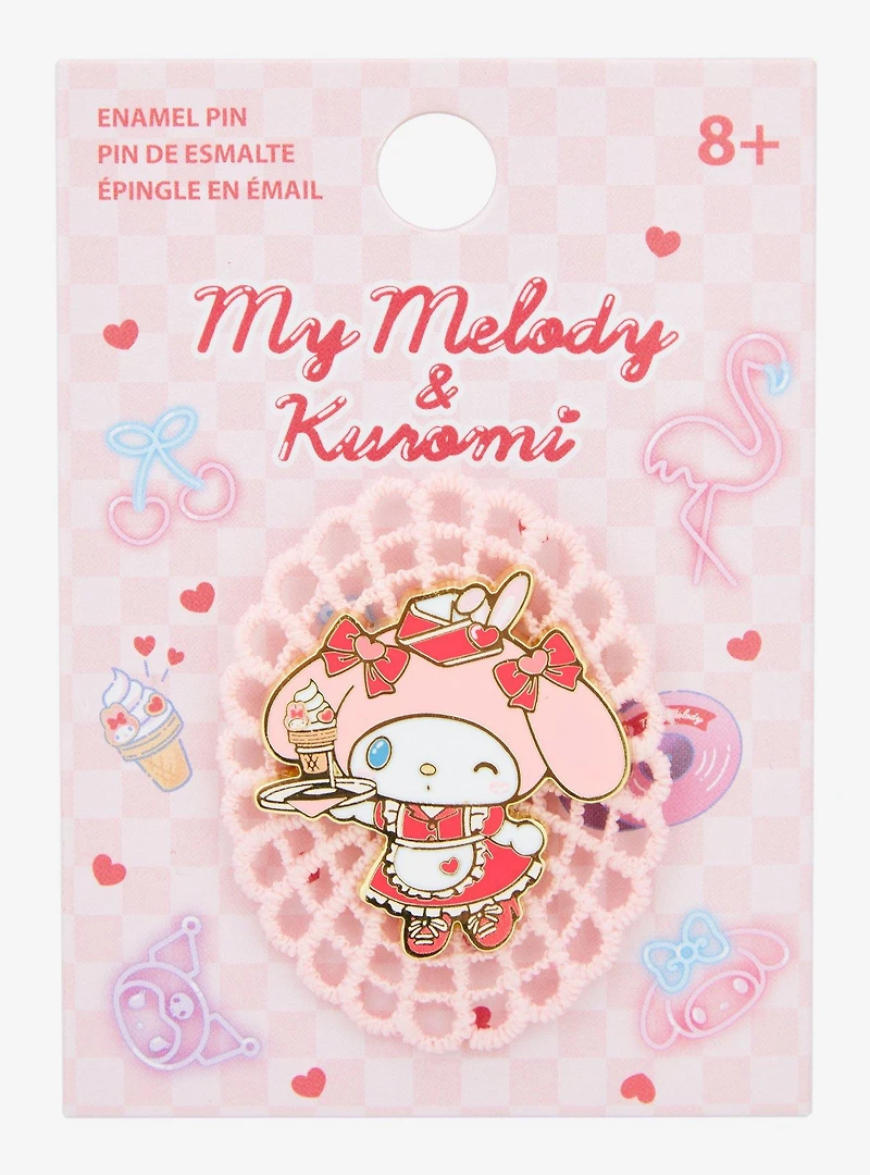 Sanrio My Melody Diner Lace Enamel Pin — BoxLunch Exclusive