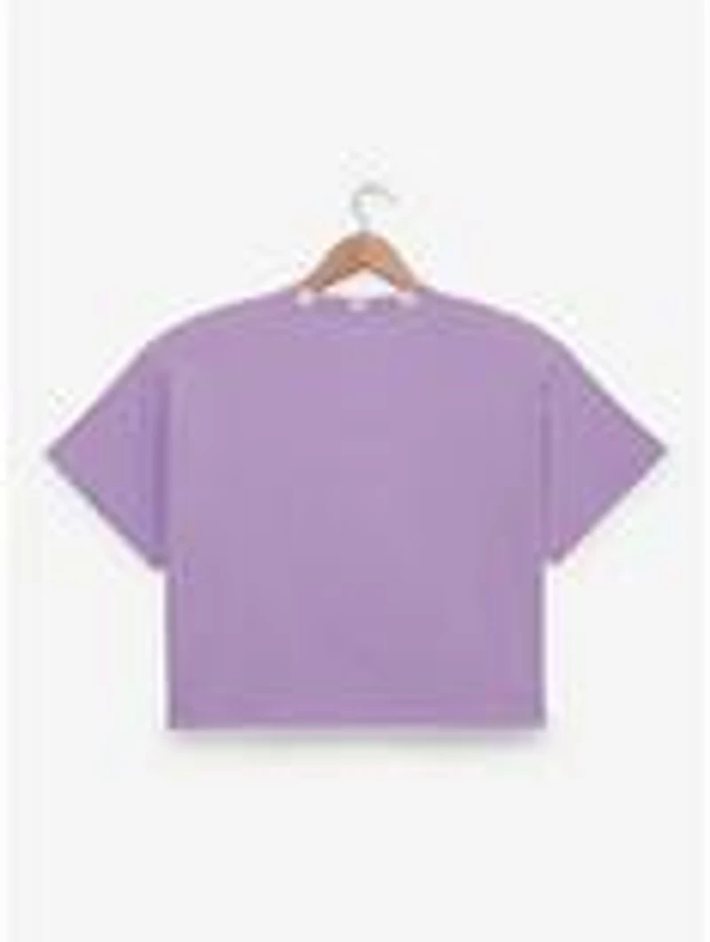 Disney Minnie Mouse & Daisy Duck Floral Women's Plus Cropped T-Shirt - BoxLunch Exclusive