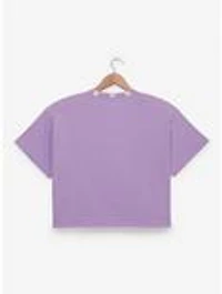 Disney Minnie Mouse & Daisy Duck Floral Women's Plus Cropped T-Shirt - BoxLunch Exclusive