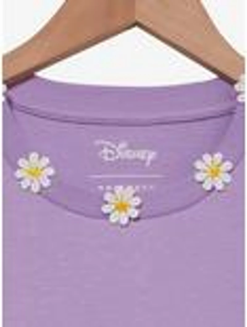 Disney Minnie Mouse & Daisy Duck Floral Women's Plus Cropped T-Shirt - BoxLunch Exclusive