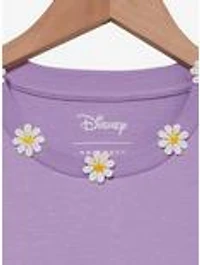 Disney Minnie Mouse & Daisy Duck Floral Women's Plus Cropped T-Shirt - BoxLunch Exclusive