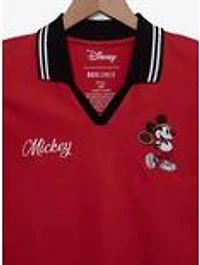 Disney Mickey Mouse Tennis Women's Cropped Polo T-Shirt - BoxLunch Exclusive