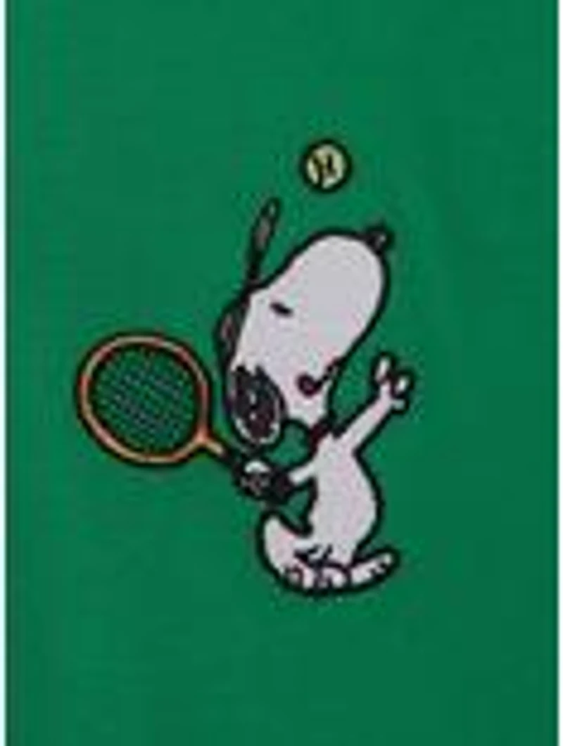 Peanuts Snoopy Tennis Women's Plus Cropped Polo — BoxLunch Exclusive