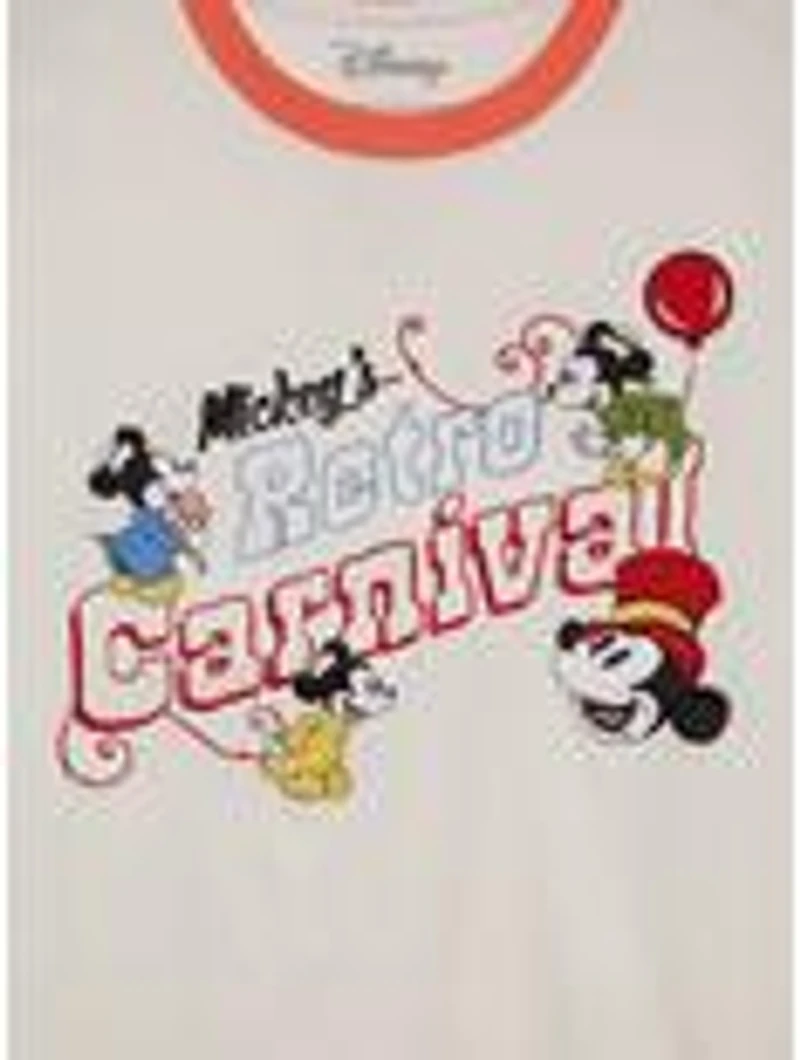 Her Universe Disney Mickey Retro Carnival Women's Plus T-Shirt