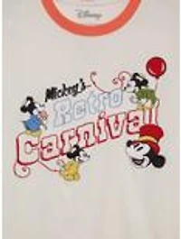 Her Universe Disney Mickey Retro Carnival Women's Plus T-Shirt