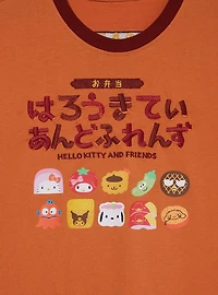 Sanrio Hello Kitty & Friends Bento Box Foods Ringer T-Shirt - BoxLunch Exclusive