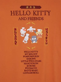 Sanrio Hello Kitty & Friends Bento Box Foods Ringer T-Shirt - BoxLunch Exclusive