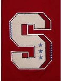 DC Comics Superman Icon Patches Women's Cardigan