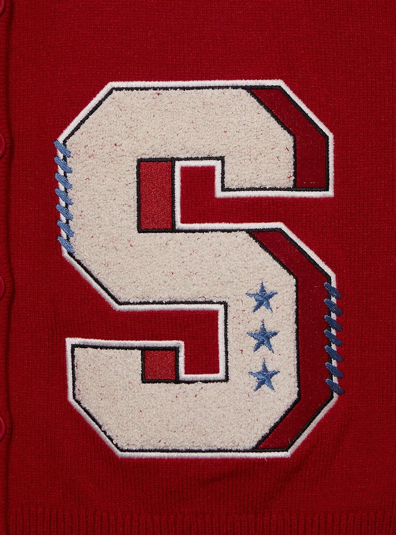 DC Comics Superman Icon Patches Women's Cardigan