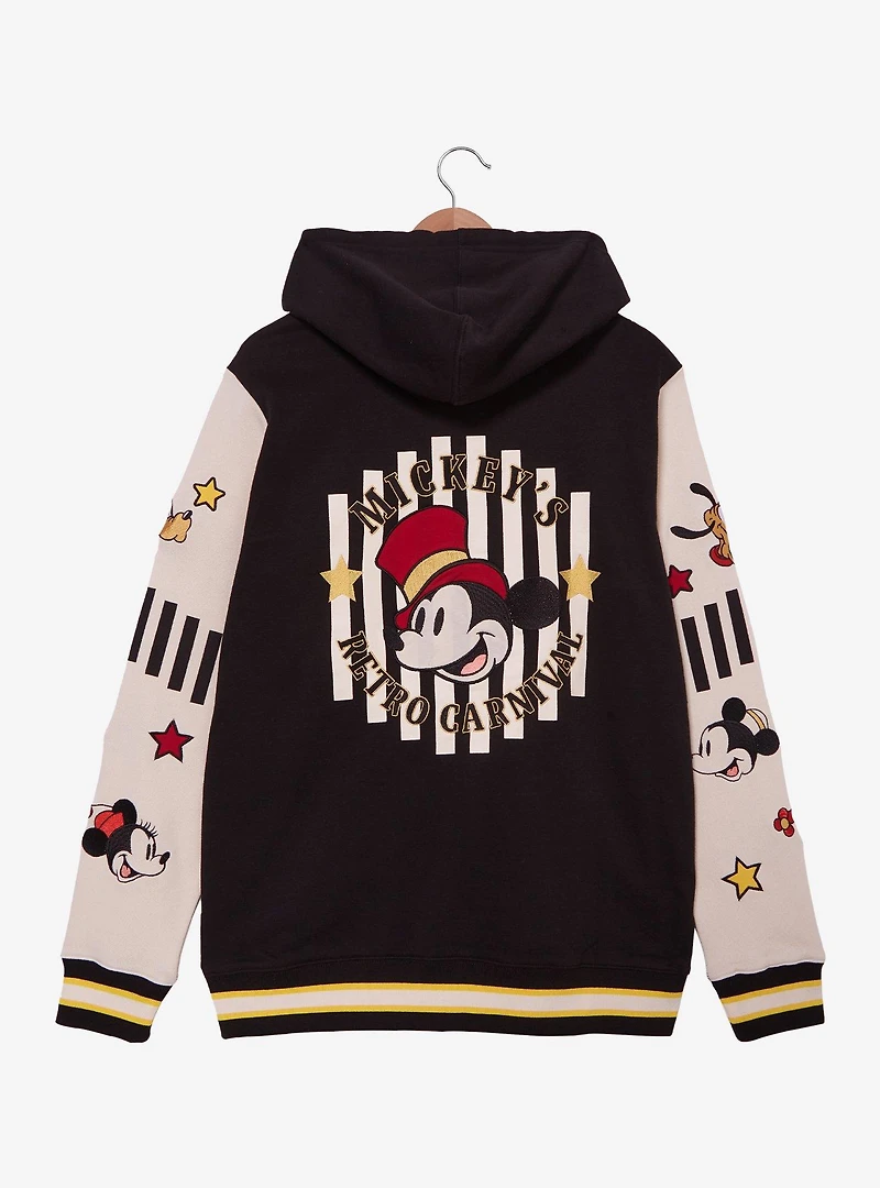 Disney Mickey Mouse & Friends Carnival Icons Zippered Hoodie - BoxLunch Exclusive