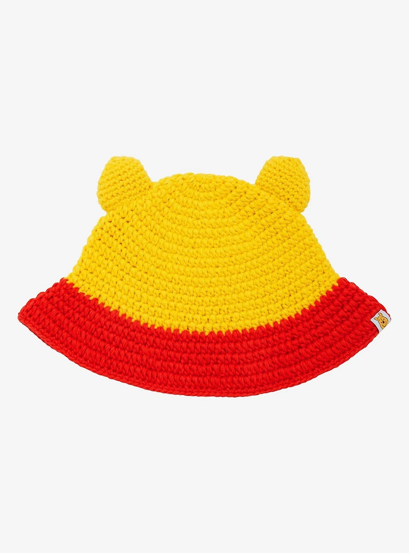 Disney Winnie the Pooh Figural Knit Bucket Hat — BoxLunch Exclusive
