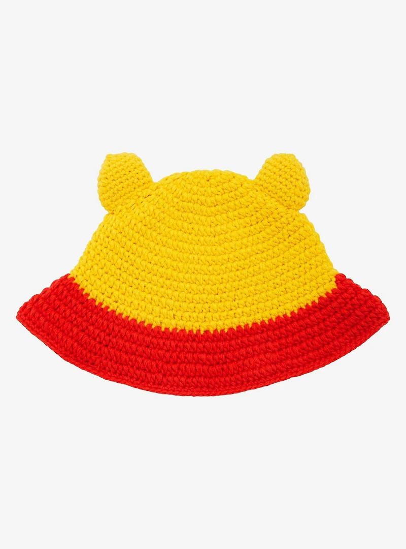 Disney Winnie the Pooh Figural Knit Bucket Hat — BoxLunch Exclusive