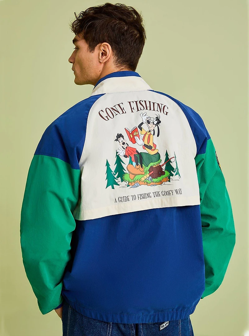 Disney A Goofy Movie Color Block Fishing Windbreaker - BoxLunch Exclusive