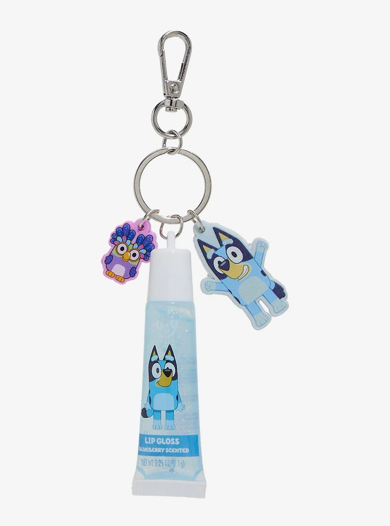 Bluey Charms Blueberry Scented Lip Gloss Keychain - BoxLunch Exclusive